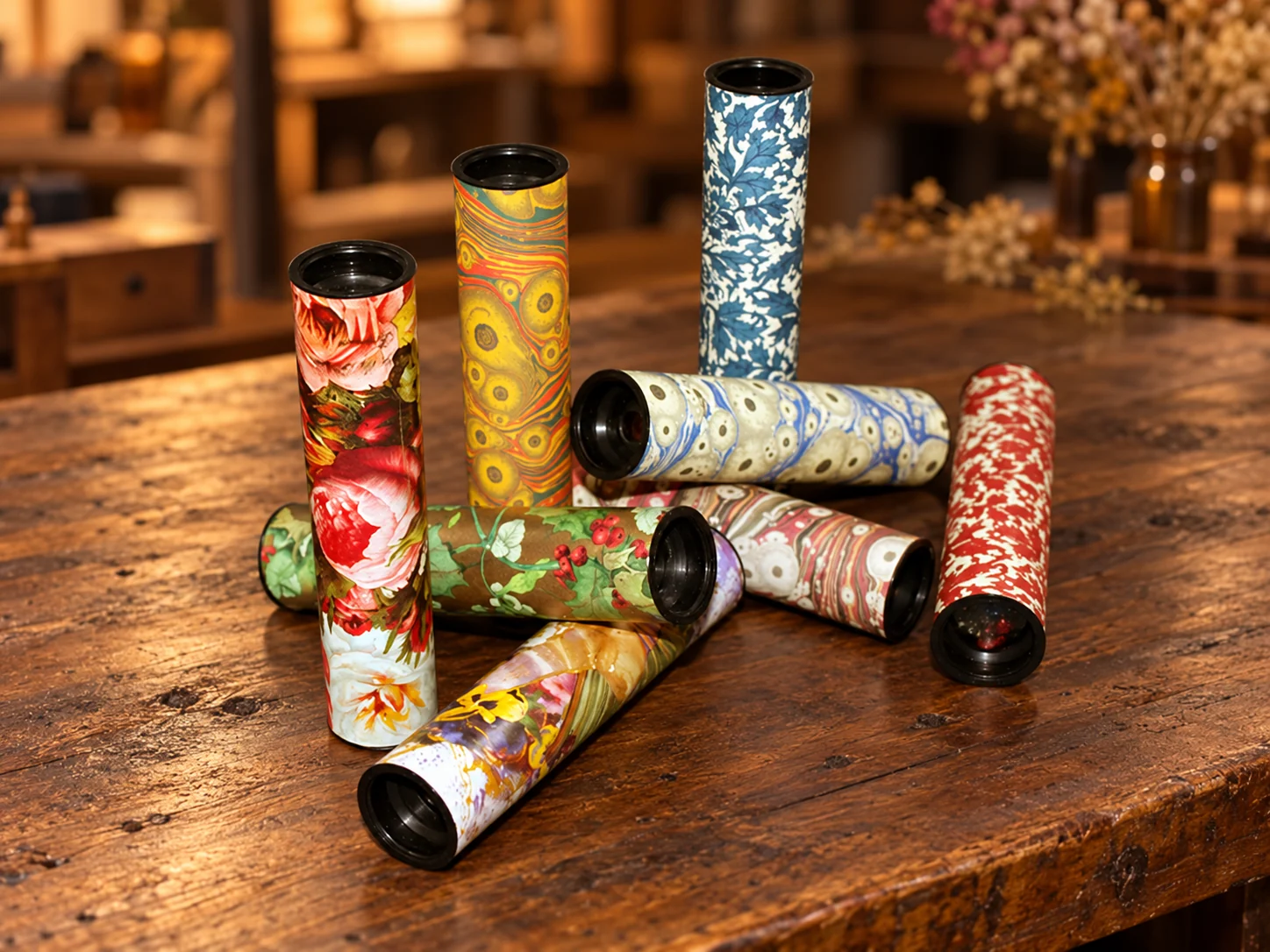 Kaléidoscopes papier
