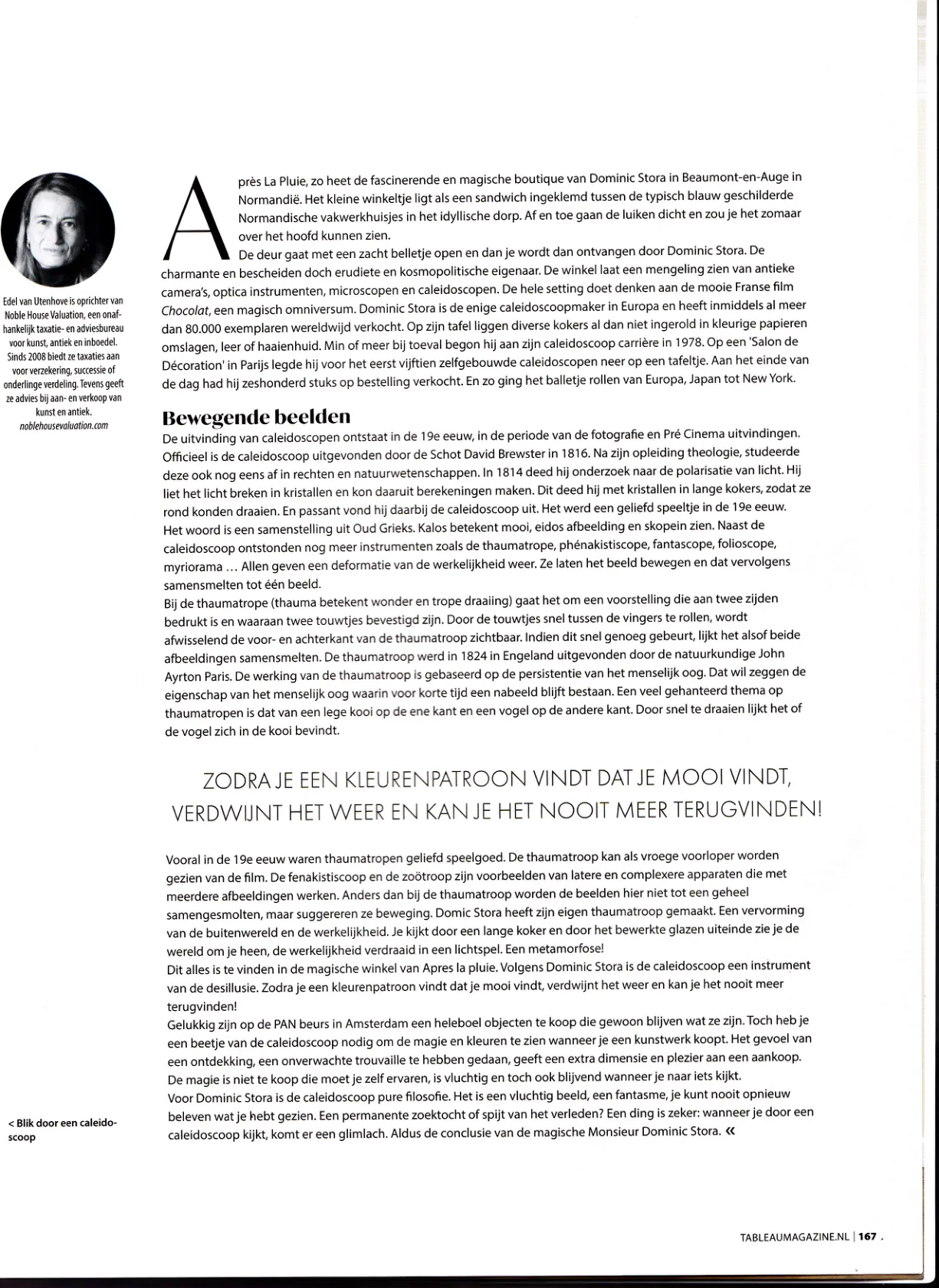 Article Presse néerlandaise : Regards des Pays-Bas